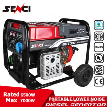 7KW CE certified portable Lower Noise diesel generator power